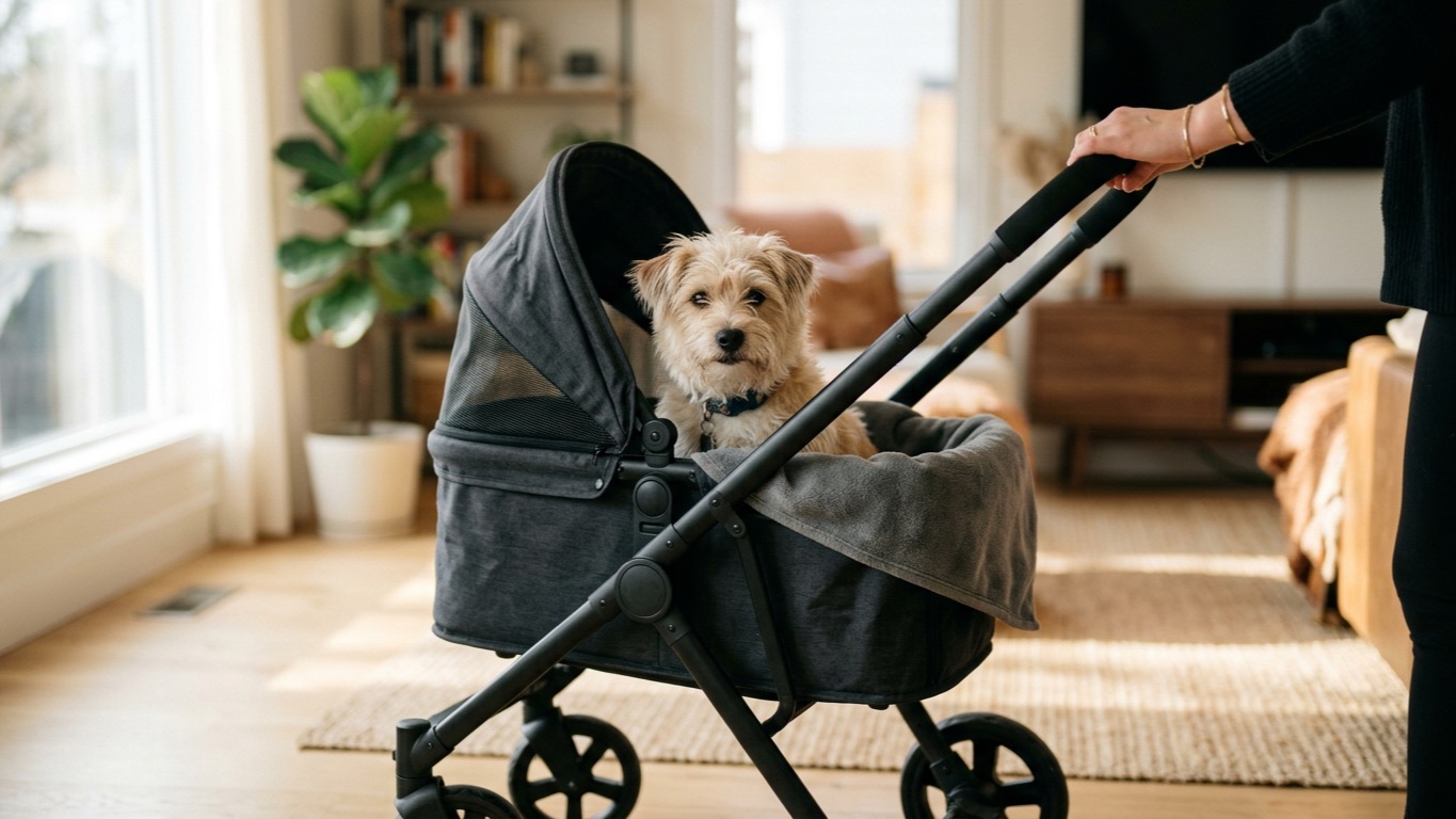 Foldable Dog Stroller: Cabin, Hinge, Wheels (2026)
