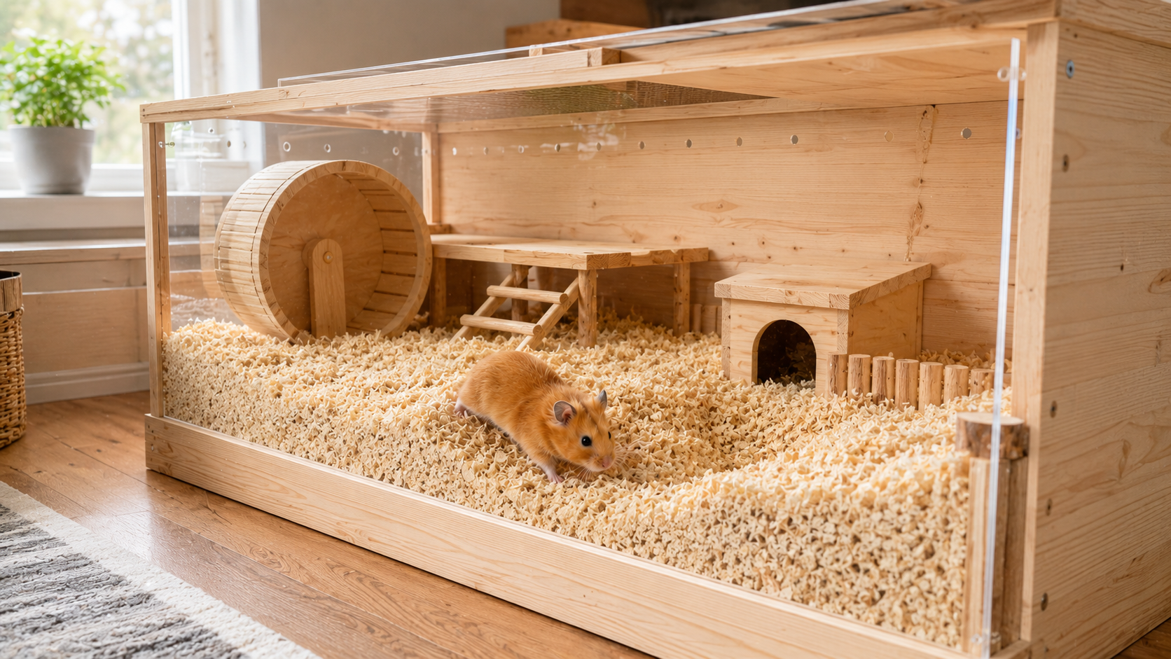 DIY Hamster Cage: Floor Tape, Not a Shop CritterTrail (2026)