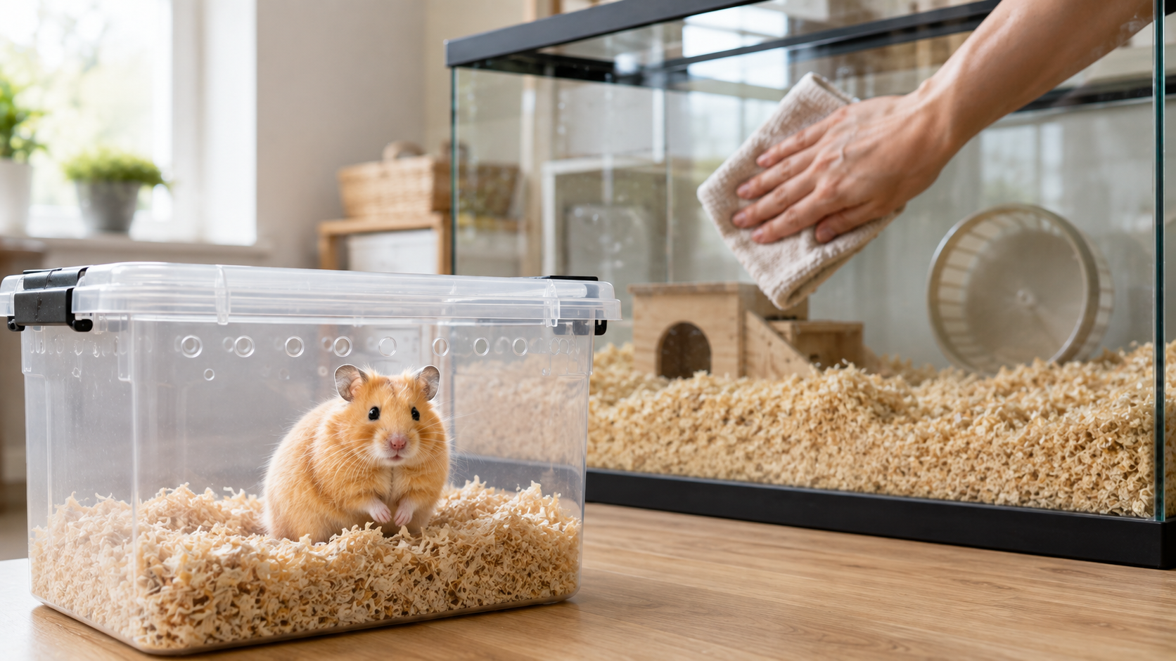 How to Clean a Hamster Cage: Awake First, Not a Full-Strip Ritual (2026)