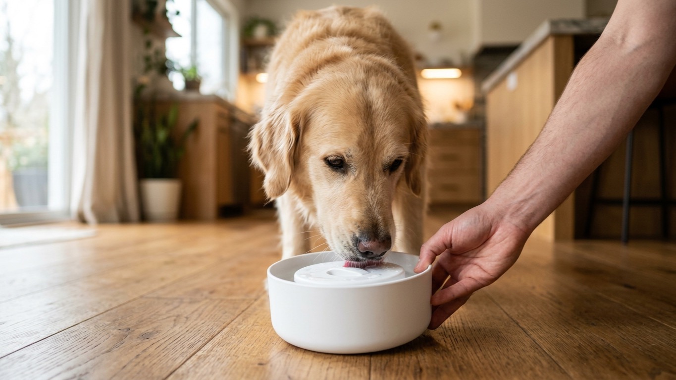 Dog Water Bowl No Spill: Disk, Capacity, Steel (2026)