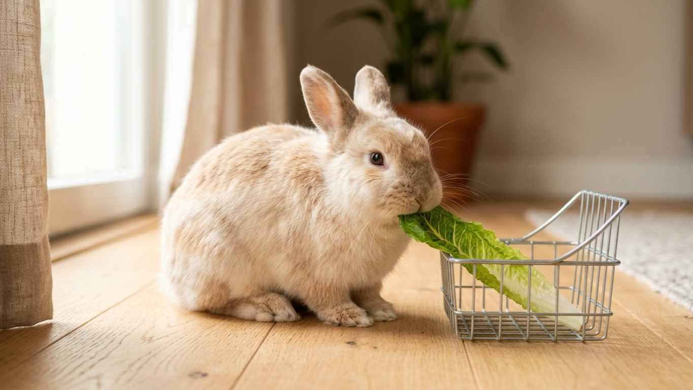 Which Lettuce to Feed a Rabbit, and How Much