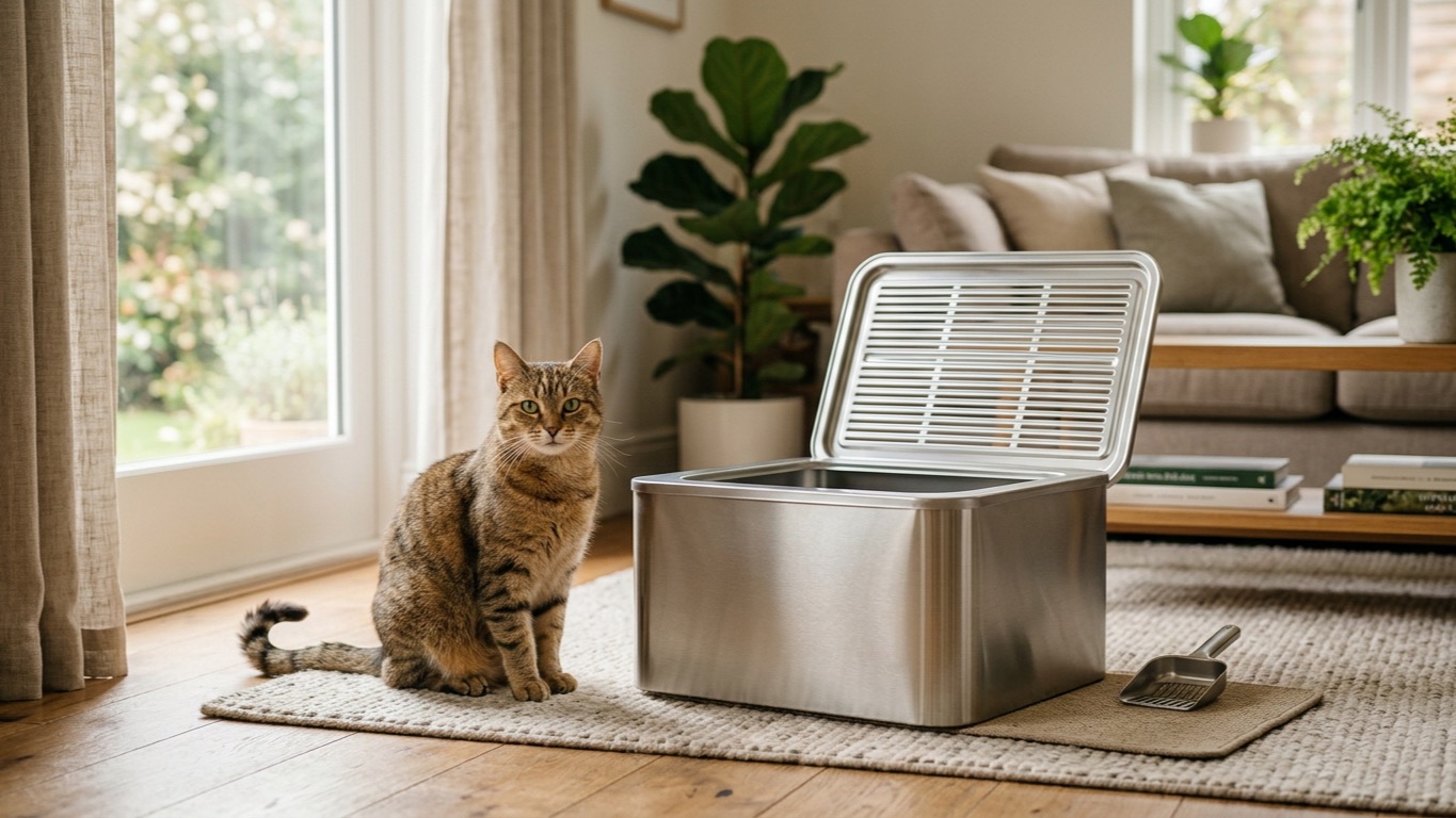 7 Best Stainless Steel Top Entry Litter Boxes (2026 Guide)